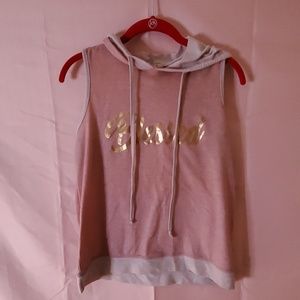 "Blessed" Sleeveless Hoodie